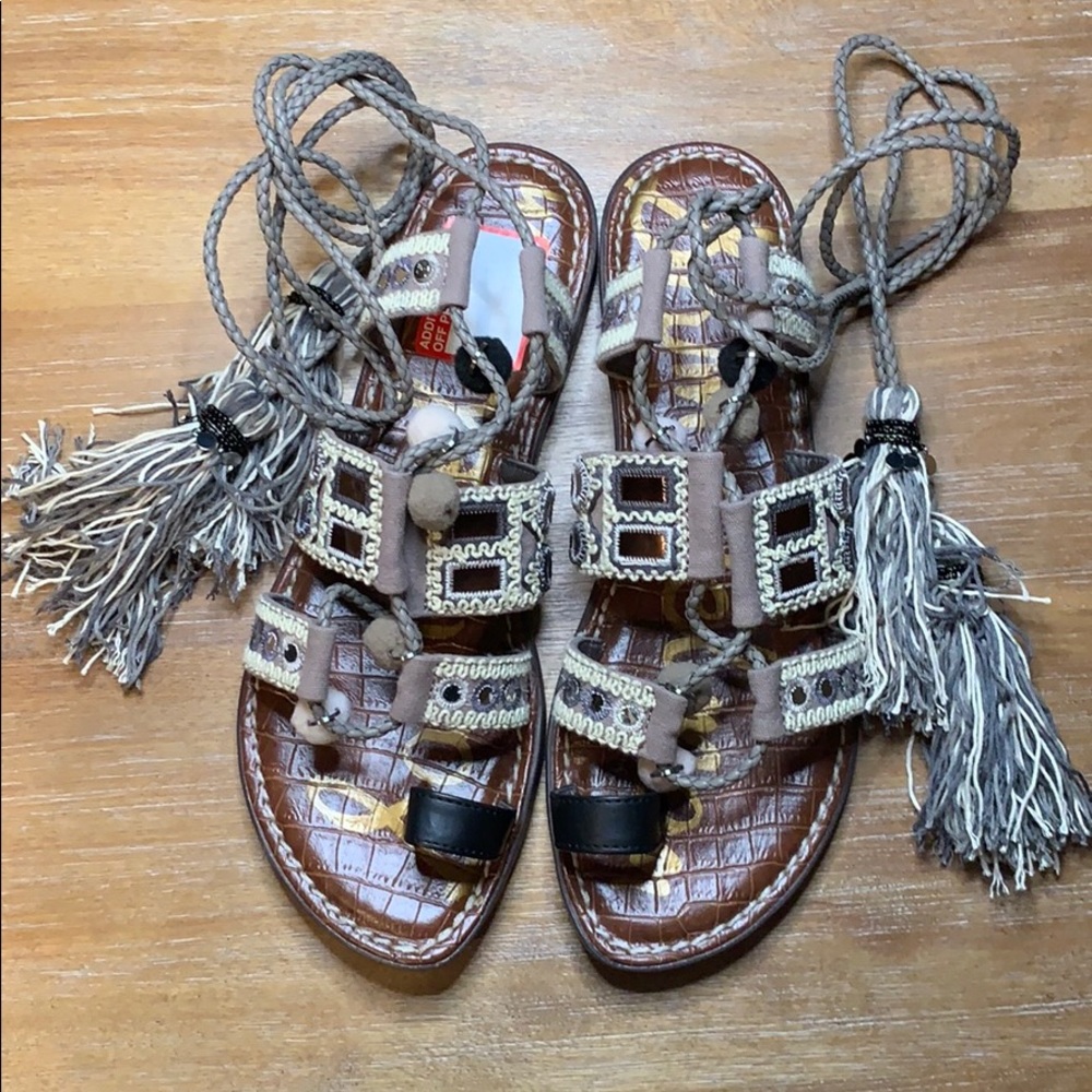 NWT Sam Edelman Gretchen Gladiator Sandals 7.5